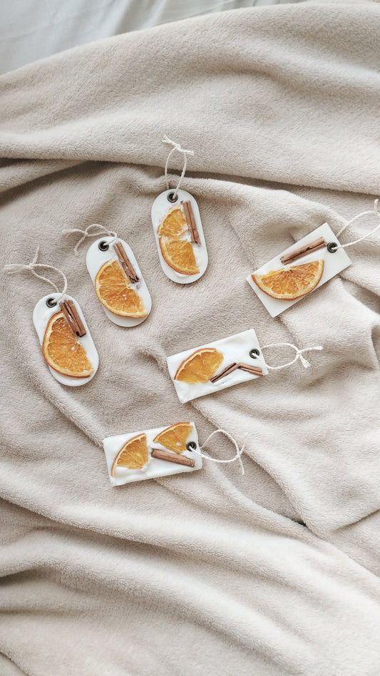 Orange & Cinnamon Fresheners